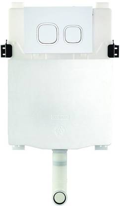Parryware Concealed Cistern with Flush Plate set of 1 pic 119 Dual Flush Tank