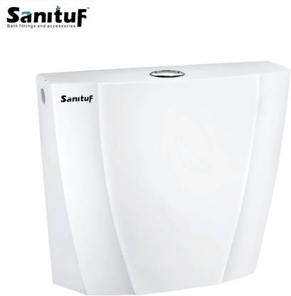 Sanituf ROYAL TOP PUSH SINGLE FLUSH Single Flush Tank