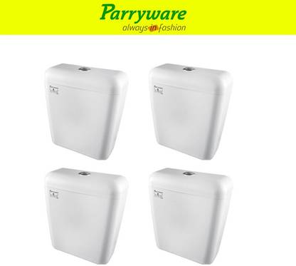 Parryware Virtic Dual Flush Cistern set of 4 pic 209 Dual Flush Tank