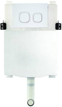 Parryware Concealed Cistern with Flush Plate 031 Dual Flush Tank