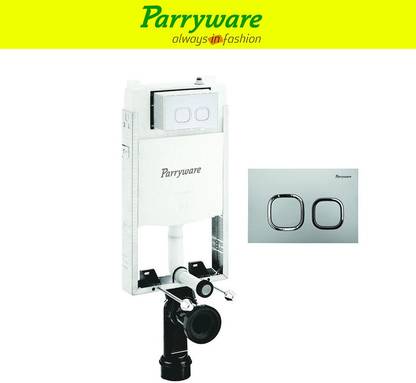 Parryware Half Frame Concealed Cistern with upper part 130 Dual Flush Tank
