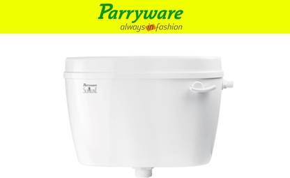 Parryware Uno Tip Top Polypropylene Cistern set of 1 pic 090 Side Handle Flush Tank