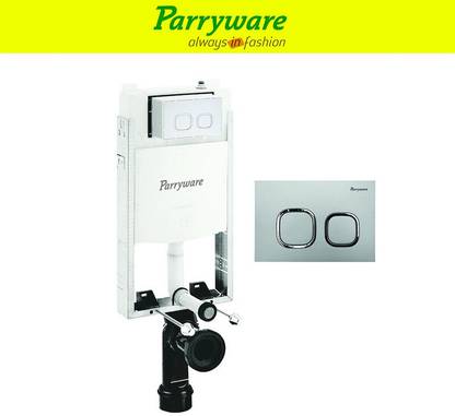 Parryware Half Frame Concealed Cistern with upper part 049 Dual Flush Tank