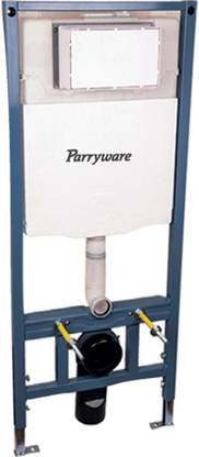 Parryware Full Frame Concealed Cistern With Push Plate Dual Flush Tank 008 Dual Flush Tank