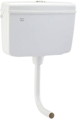 Parryware SLIMLINE PREMIUM Series Polymer/PVC Dual Flush System Exposed CISTERN 6L/3L Dual Flush Tank