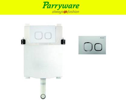 Parryware Linea Concealed Cistern with upper part 166 Dual Flush Tank
