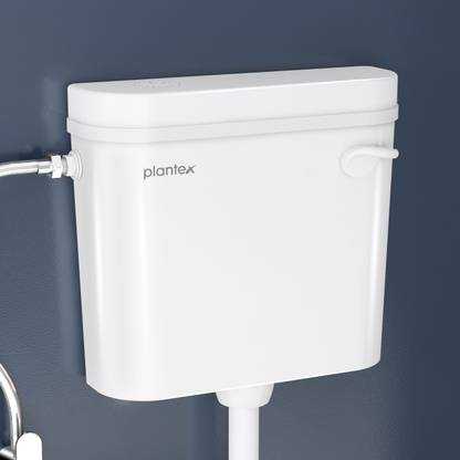 Plantex Flush Tank for Toilet/Single Flushing Cistern for Bathroom/Toilet Flush Tank Side Handle Flush Tank