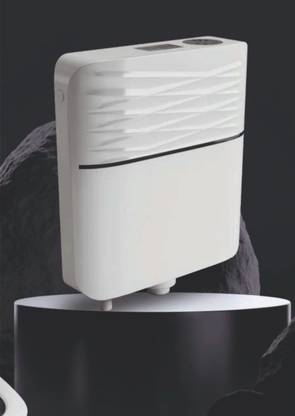 TIOTI mart Toilet Flush Tank Pacific Dual Push Button Cistern Flush Tank 8 Liter Capacity Single Flush Tank