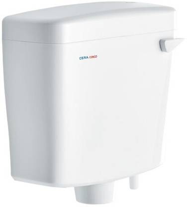 CERA B1010112 CONGO SF POLYMER CISTERN Side Handle Flush Tank