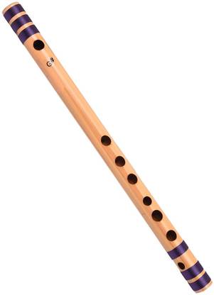 SG MUSICAL M-VF5 Indian Bamboo Natural Bansuri Scale Bamboo Flute
