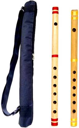 SG MUSICAL Professional Flute A+B Scale with Flute Cover Bamboo Flute