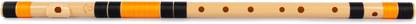 Radhe Flutes Radhe Flutes PVC Fiber G Natural Bansuri Base Octave Right Handed PVC Flute