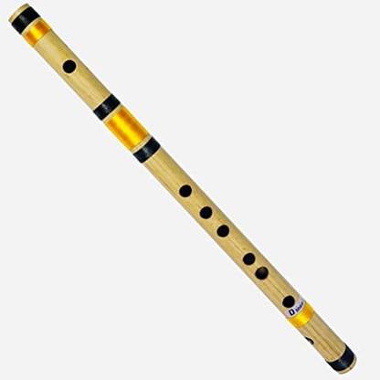 MUSICWALA Piccolo Bamboo Musical Instrument Traditional Musical Instruments Wooden Flute