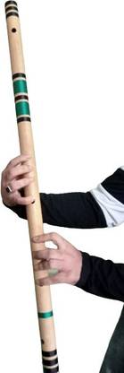 Gold Rush CC Base Scale Well Tune Bamboo Bansuri The English Note 26 inch Size Bamboo Flute
