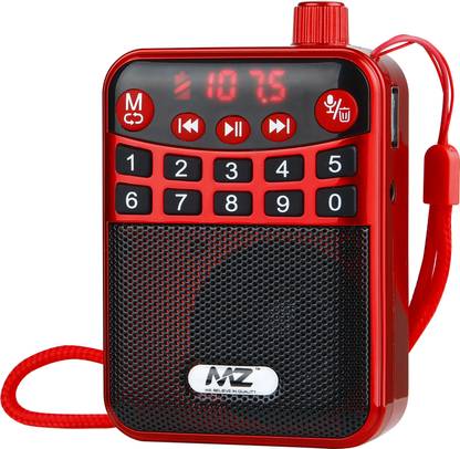 MZ M63VP (Multimedia Digital Player) with Bluetooth FM 3W Speaker FM Radio