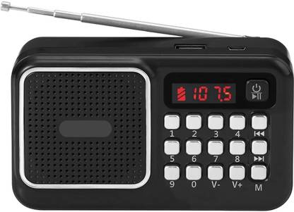 QUBE MA-Carvaan Dynamic Portable Wireless 5 W Bluetooth Speaker with FM Radio/Sound FM Radio