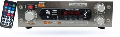 Eboxi FM Radio Multimedia Speaker with USB, SD Card, Bluetooth, Aux AC/DC FM Radio