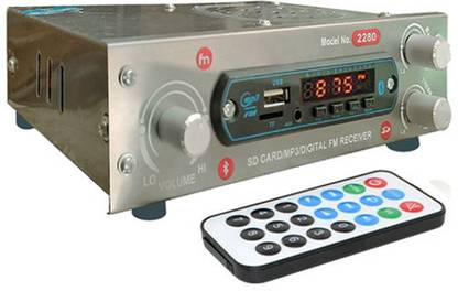 Fangtooth X-1962 AC/DC Portable Fm Bluetooth Music Player with Remote FM Radio