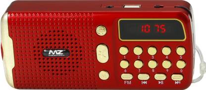 MZ M42VP (PORTABLE BLUETOOTH SPEAKER)Dynamic Sound with Wireless FM & InBuilt Torch FM Radio