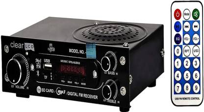 MADSWAS Portable FM Radio with Bluetooth speaker, USB SD, MP3 player with remote FM Radio