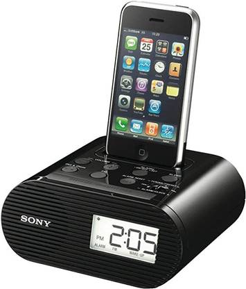 সোনি ICF-C05IP 30-Pin iPhone/iPod Clock Radio FM রেডিও
