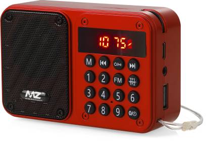 MZ M7 (FM SUPER RADIO) With Bluetooth/USB/Aux/TFT Card 1200mAh Battrey FM Radio