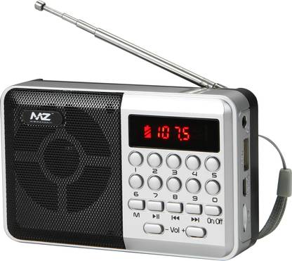 एमज़ेड M34VP (PORTABLE BLUETOOTH SPEAKER) Dynamic Thunder Sound 5W Wireless FM रेडियो