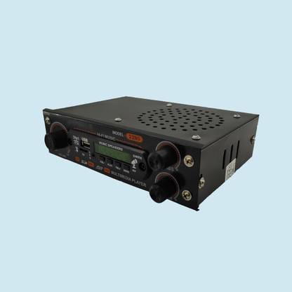 Techleo Updated AC/DC FM Radio Multimedia Speaker with Bluetooth, USB, AUX FM Radio
