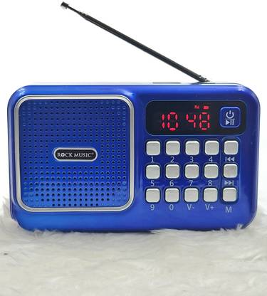 JAXTER 614 Portable Pocket Speaker l 8 HRS l Backup l Rechargeable FM Radio