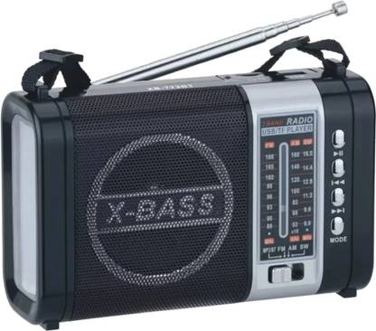 Fangtooth XB-772BT 3 Bands Bluetooth Mp3 Player AM/FM/SW World Receiver with LED Torch FM Radio