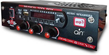 ain FM Radio Multimedia Speaker with Bluetooth, USB, AC/DC , SD Card, Aux FM Radio FM Radio