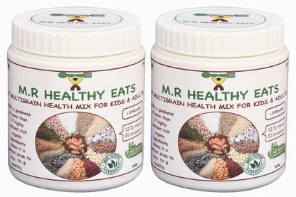 m.r healthy eats Homemade 17 Multigrain Healthmix Flour For Kids & Adults in Eco Friendly Tin 800 g