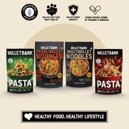 Millet Bank PASTA AND NOODLES Combo