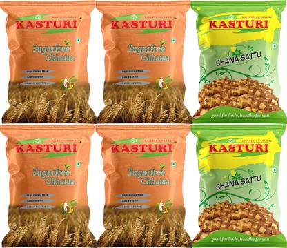 KASTURI CHHATUA HEALTH COMBO 3 KG - ZERO SUGAR PACK of 6 Combo