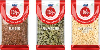Nut Urge (Flax Seeds + Pumpkin Seeds + Watermelon Seeds ) 250 g +250 g+ 250 g Combo