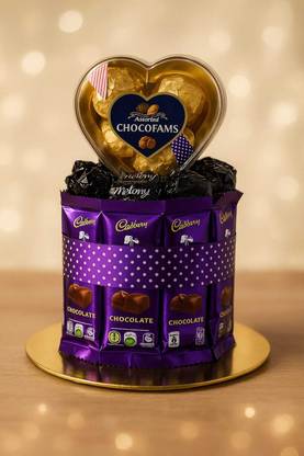 Cadbury Dairy Milk Chocolates| Melody| Ferrero Heart Shape chocolate Combo