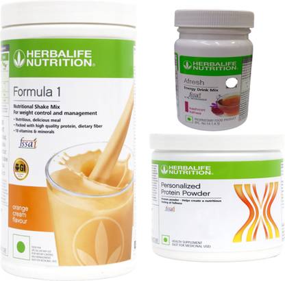 HERBALIFE ORANGE CREAM + PPP 200 + KASHMIRI KAHWA Combo