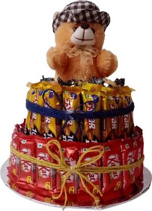 Cadbury 5 Star | Kit Kat | Melody Chocolates with Cup Teddy Combo