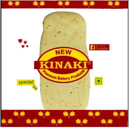 KINAKI Freshly Baked Naan Long Kulcha Bread - 6 Pcs | Pack of 3 250 g