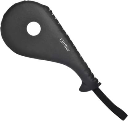 LiftWar Kick Pad Black Single Kicking Shield