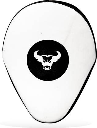 UNITEN Light Weight Boxing and MMA Training Focus Pad-White/Black Focus Pad