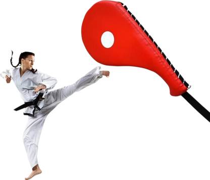 Active fusion Kick Pad Black Single Kicking Shield (Red) Kicking Shield