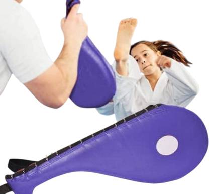 Active fusion Kick Pad Black Single Kicking Shield (Blue) Kicking Shield