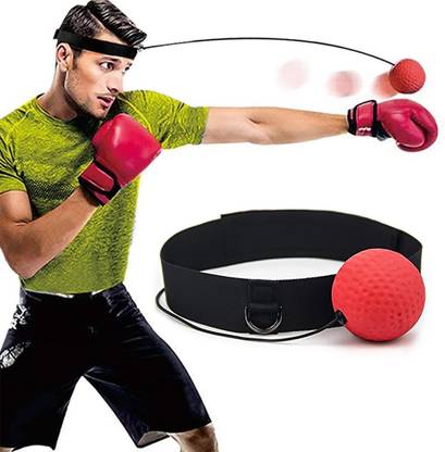 swabs Boxing Ball Boxing Reflex Ball Training Hand Eye Coordination with Headband Focus Pad