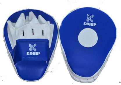 KOHIP Boxing Curved Focus Punching Mitts-Leatherette Training\ Karate,Muay Thai Curved Focus Pad