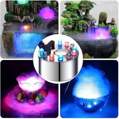 JMALL Mist Maker Aquarium Smoke Machine Water Fountain Fogger -GR02 Fog Smoke Machine