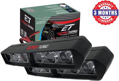 ELTRON TURBO LED Fog Lamp Unit for Hero, Bajaj, Universal For Car 2 Series