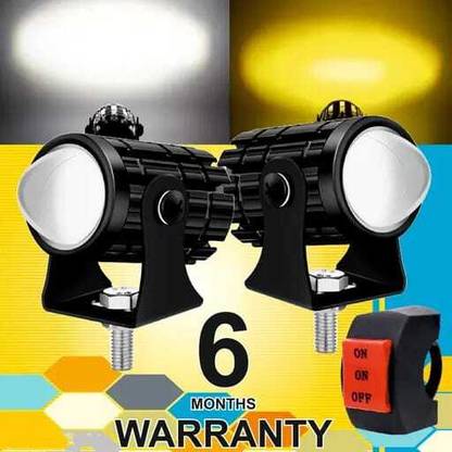 TOVOTA LED Fog Lamp Unit for Land Rover, Universal For Car, KTM, Hero, Honda UVA, Universal For Car