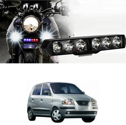 PRTEK led police light blink pack of 2 good quality styles light_KK92 License Plate Light Car LED for Hyundai (12 V, 10 W)