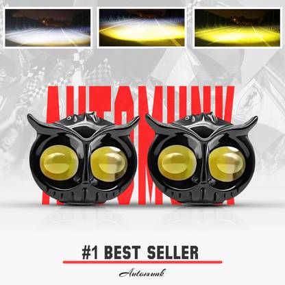 automunk LED Fog Lamp Unit for Universal For Car Universal For Car